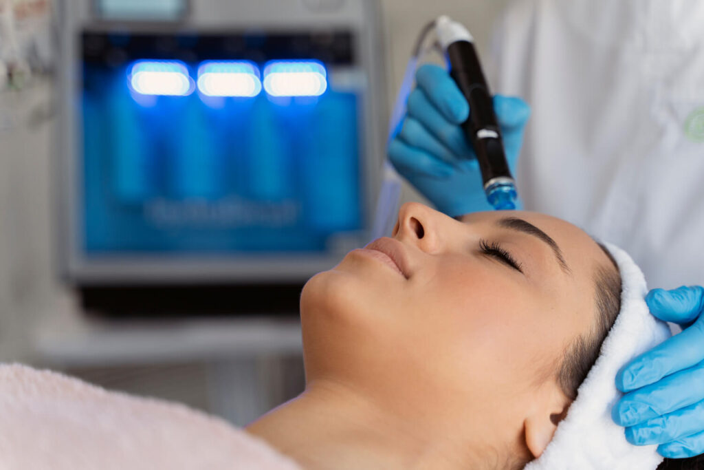 HydraFacial treatment